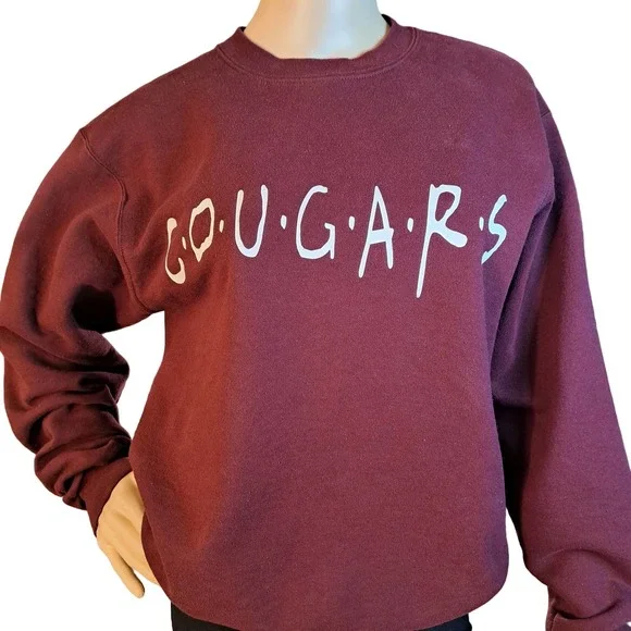 Champion athletic size small Cougars Sweatshirt - Picture 1 of 6